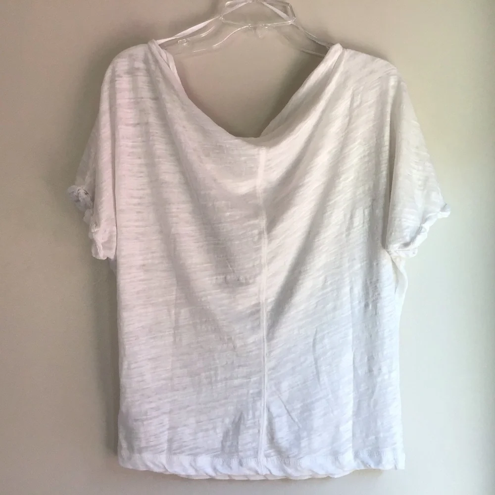 Free People Convertible Neck Tee M